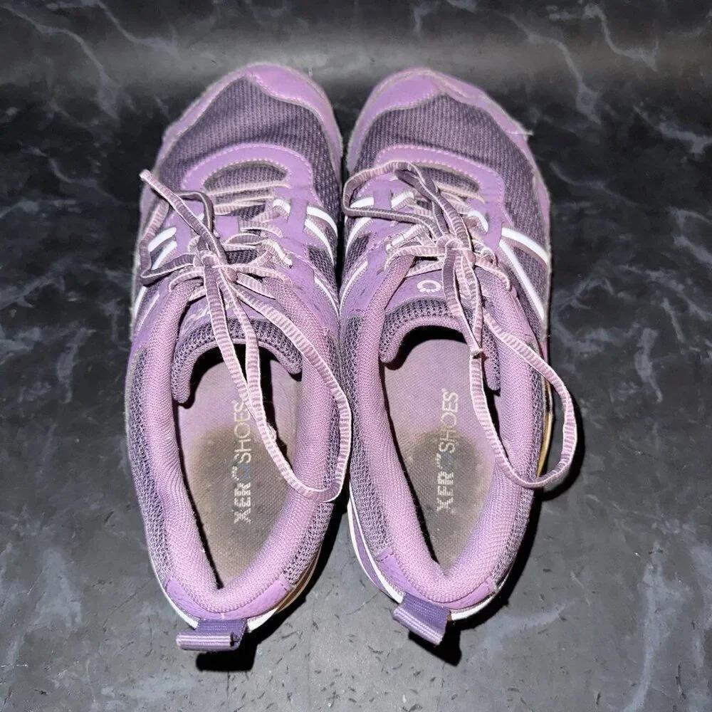 XERO Prio Athletic Running Shoes Purple Miniminalist Barefoot Womens Size 10